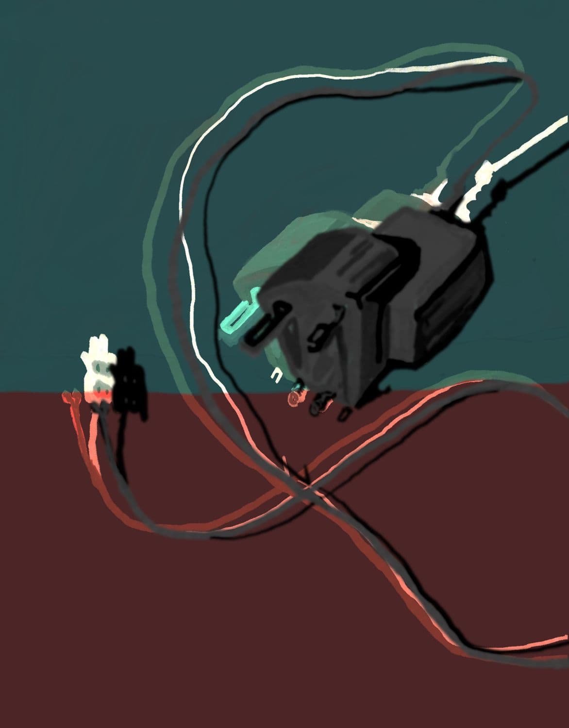 정지된 전장(電場)