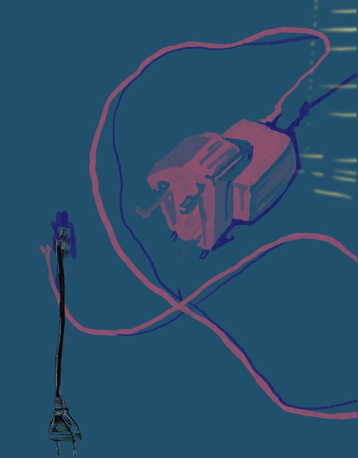 정지된 전장(電場)